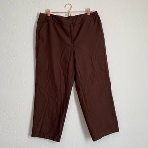 Dress Barn Brown Business Casual Pants Size 16W